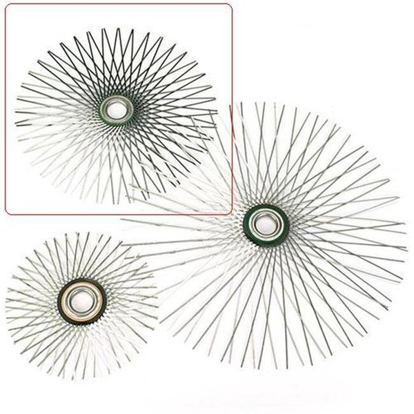 Integra Miltex Wohler Usa #1284 10 Inch  Flat Star Wire Brush For Viper  For 8 Inch  Flue 44230